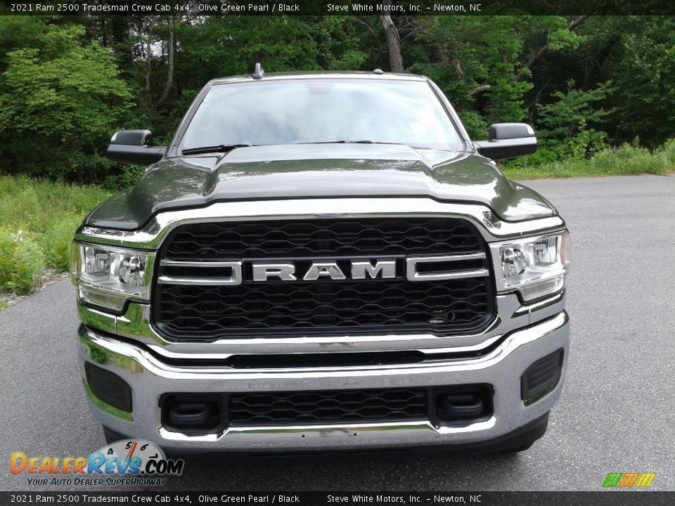 2021 Ram 2500 Tradesman Crew Cab 4x4 Olive Green Pearl / Black Photo #3