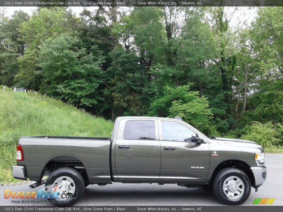 2021 Ram 2500 Tradesman Crew Cab 4x4 Olive Green Pearl / Black Photo #5