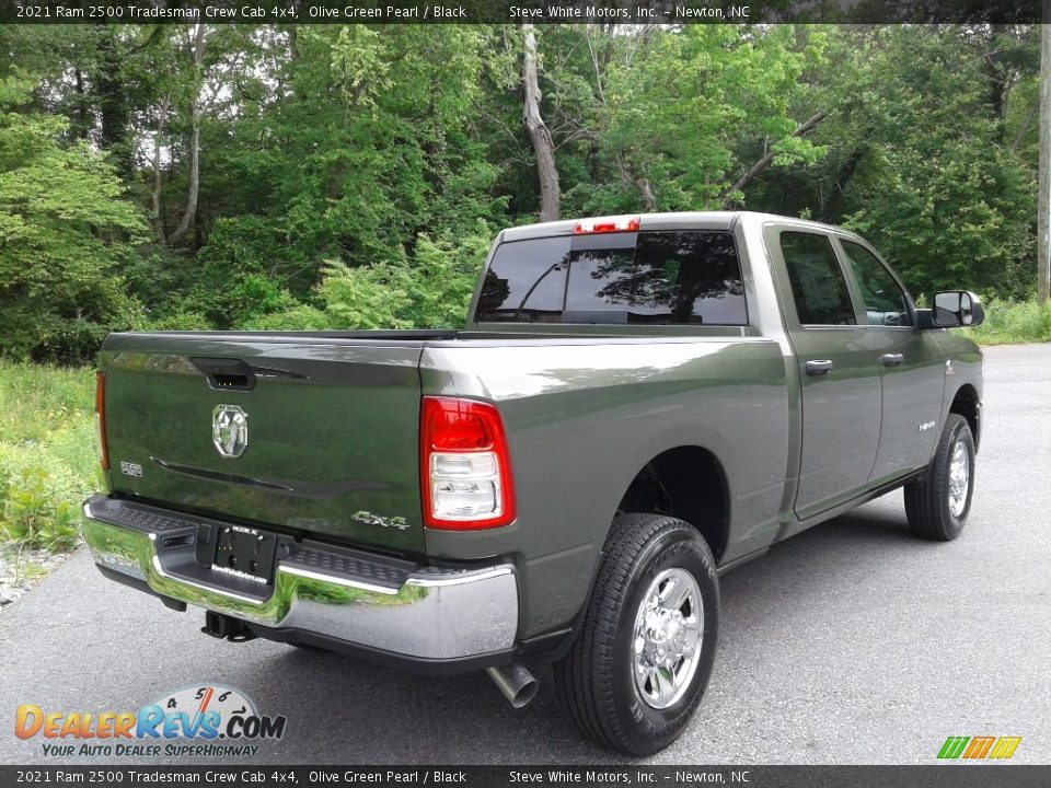 2021 Ram 2500 Tradesman Crew Cab 4x4 Olive Green Pearl / Black Photo #6