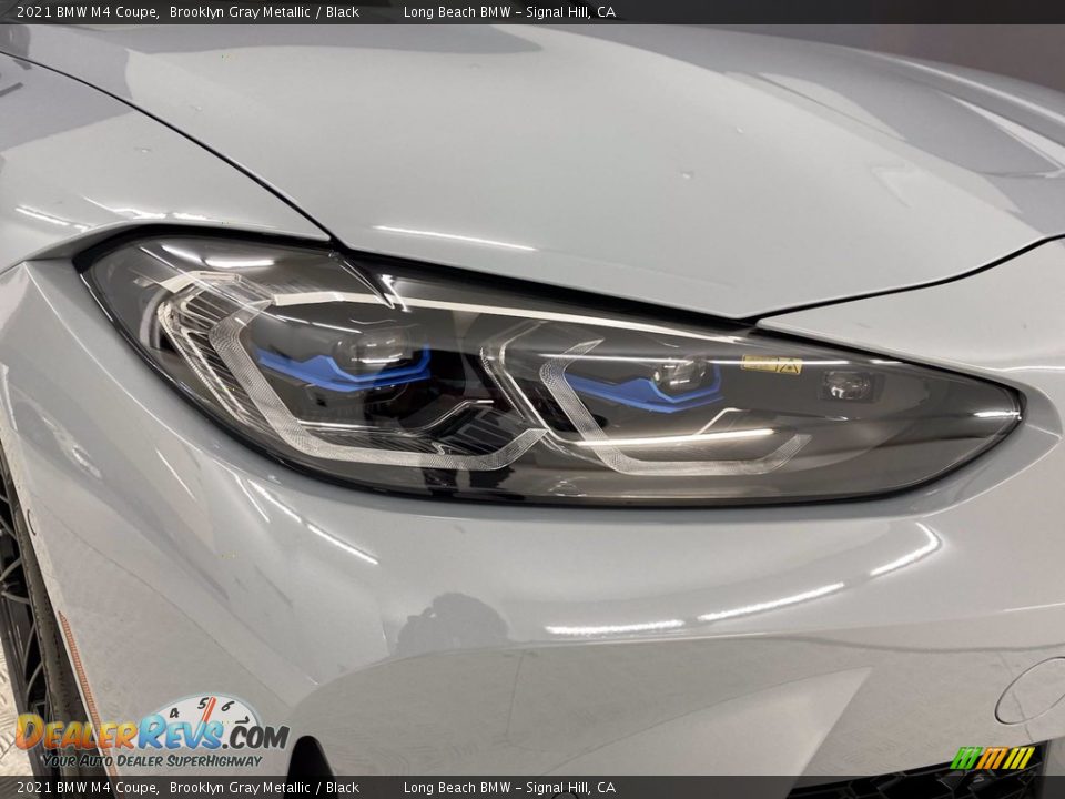 2021 BMW M4 Coupe Brooklyn Gray Metallic / Black Photo #4