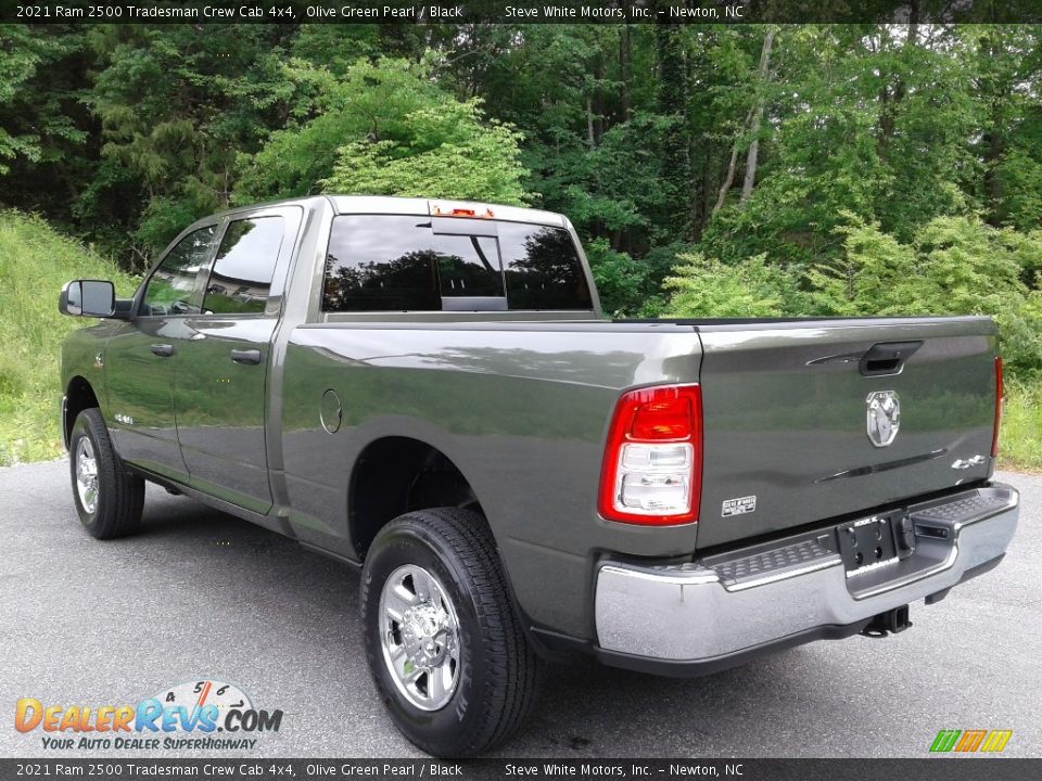 2021 Ram 2500 Tradesman Crew Cab 4x4 Olive Green Pearl / Black Photo #9