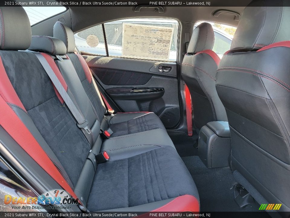 Rear Seat of 2021 Subaru WRX STI Photo #9