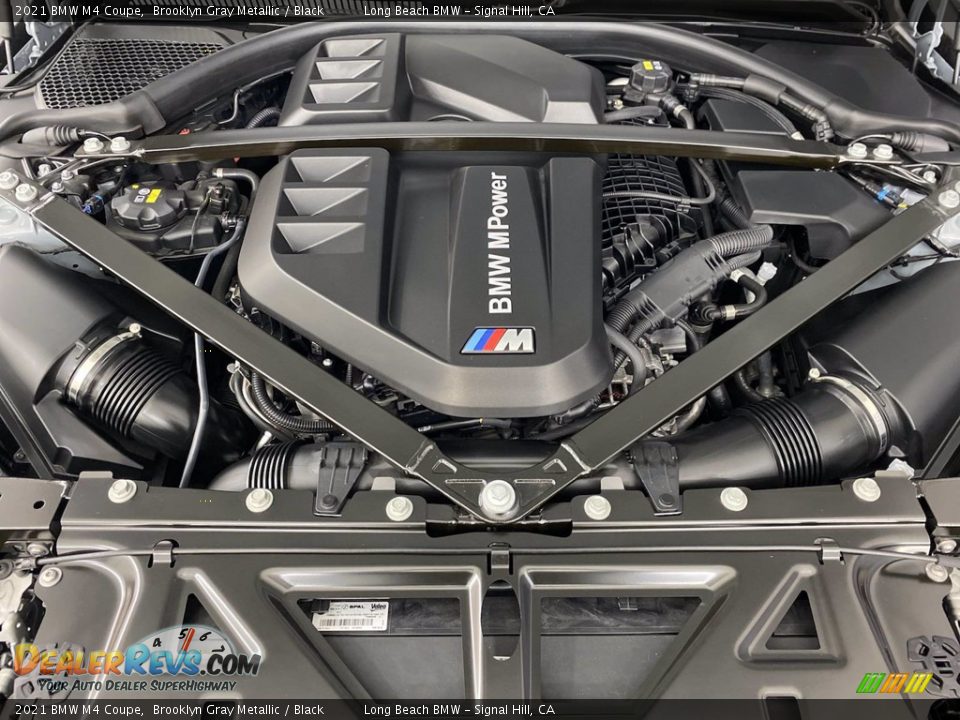 2021 BMW M4 Coupe 3.0 Liter M TwinPower Turbocharged DOHC 24-Valve Inline 6 Cylinder Engine Photo #9