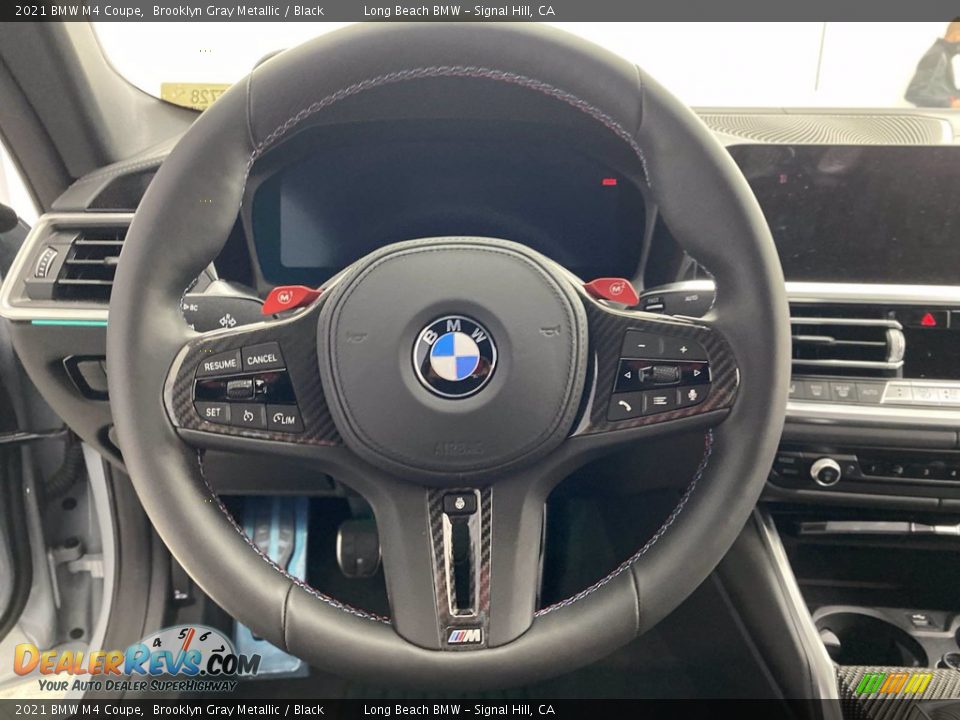 2021 BMW M4 Coupe Steering Wheel Photo #11