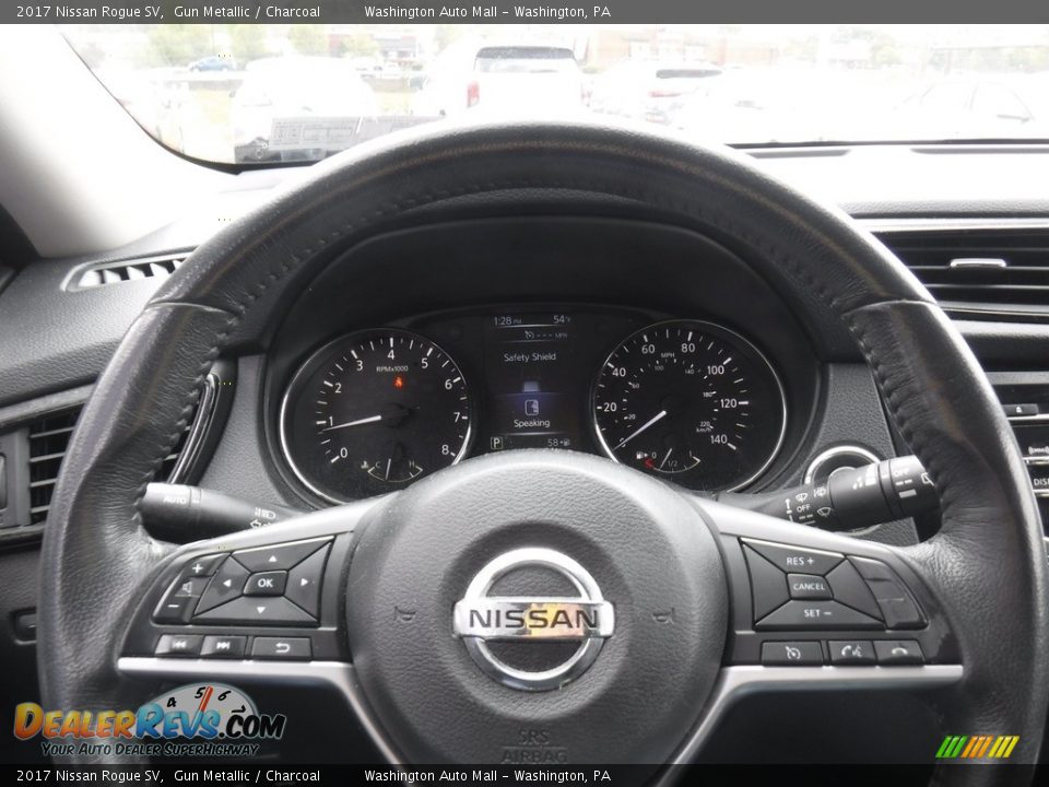 2017 Nissan Rogue SV Steering Wheel Photo #19