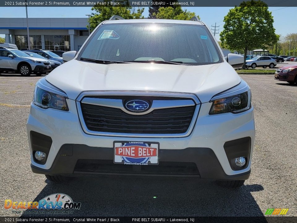 2021 Subaru Forester 2.5i Premium Crystal White Pearl / Black Photo #3