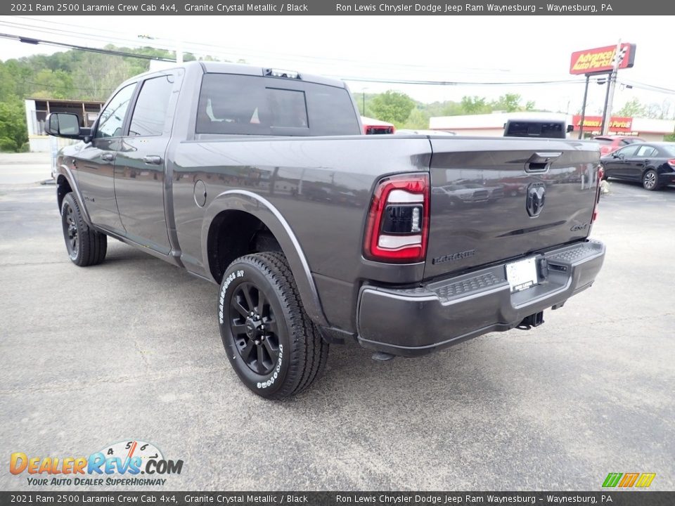 2021 Ram 2500 Laramie Crew Cab 4x4 Granite Crystal Metallic / Black Photo #4