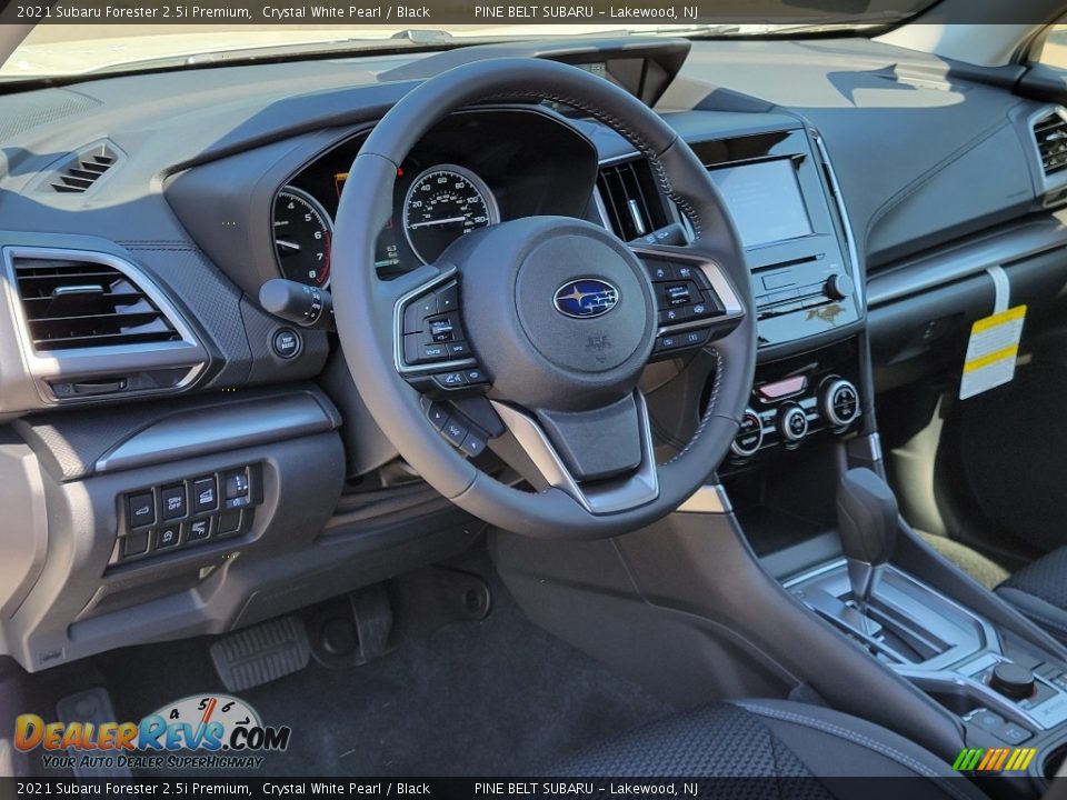 2021 Subaru Forester 2.5i Premium Crystal White Pearl / Black Photo #13