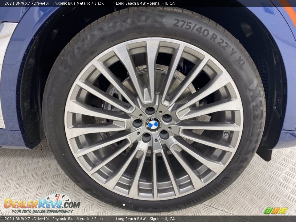 2021 BMW X7 xDrive40i Wheel Photo #3