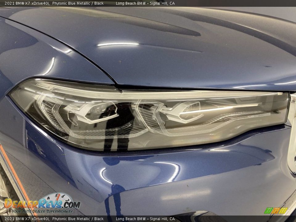 2021 BMW X7 xDrive40i Phytonic Blue Metallic / Black Photo #4