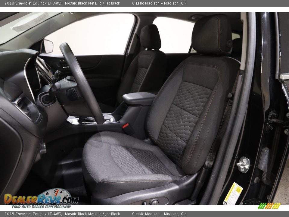 2018 Chevrolet Equinox LT AWD Mosaic Black Metallic / Jet Black Photo #5