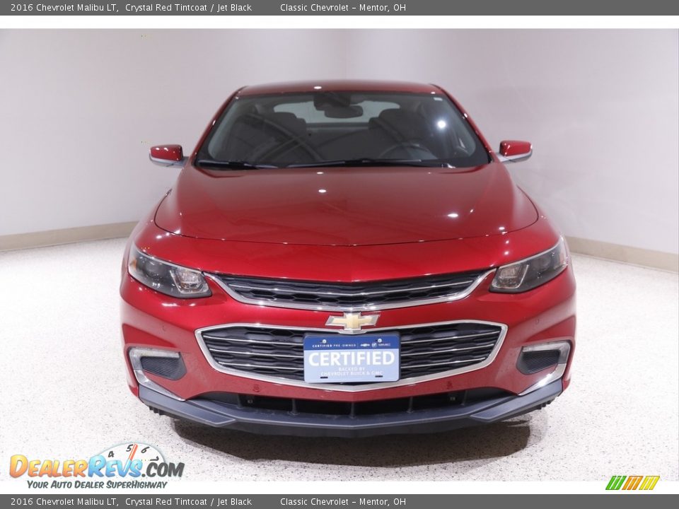 2016 Chevrolet Malibu LT Crystal Red Tintcoat / Jet Black Photo #2