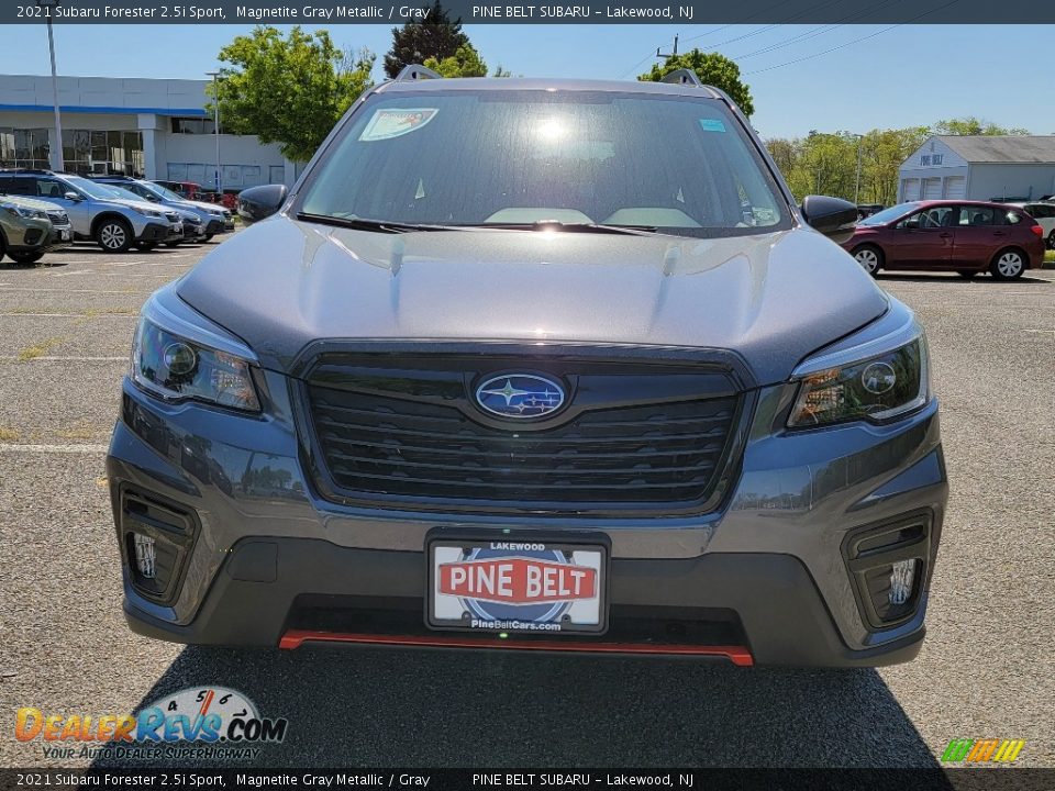 2021 Subaru Forester 2.5i Sport Magnetite Gray Metallic / Gray Photo #3