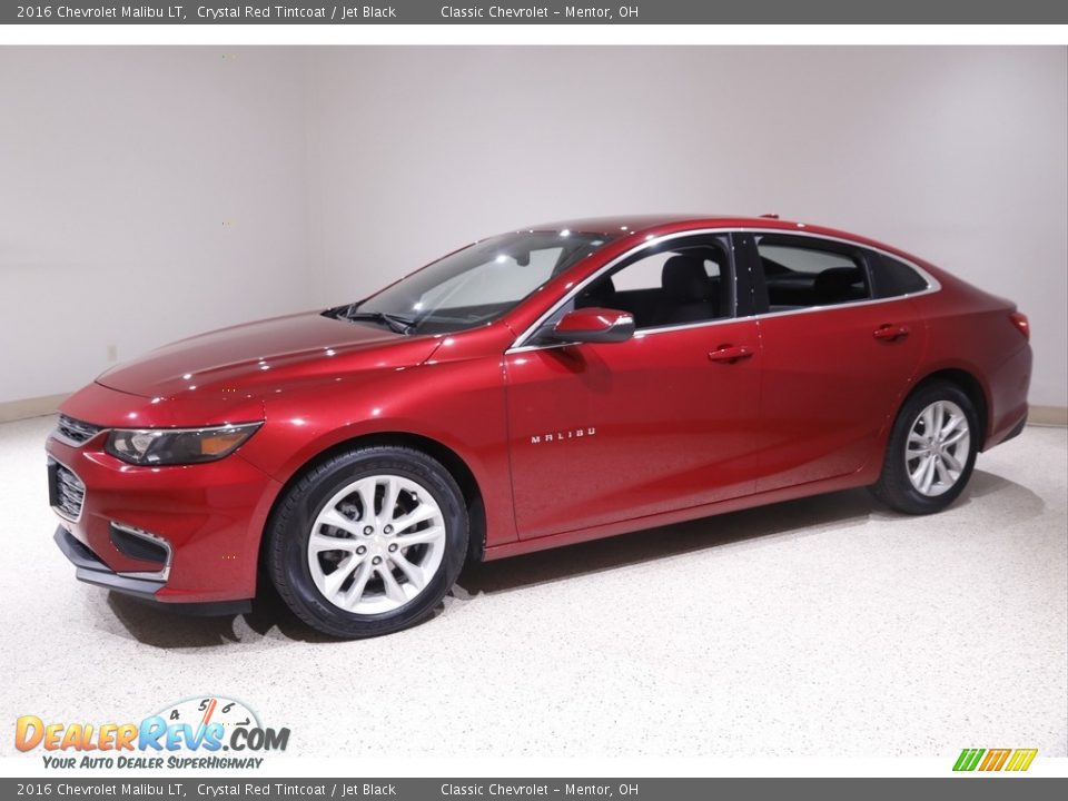 2016 Chevrolet Malibu LT Crystal Red Tintcoat / Jet Black Photo #3