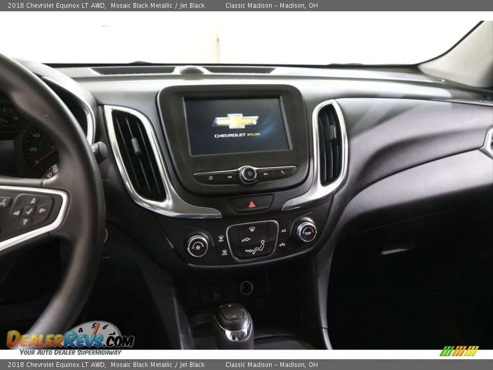 2018 Chevrolet Equinox LT AWD Mosaic Black Metallic / Jet Black Photo #9