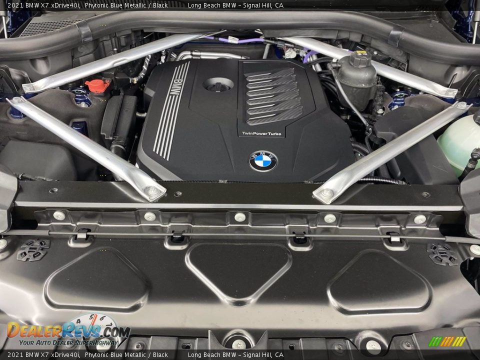 2021 BMW X7 xDrive40i 3.0 Liter M TwinPower Turbocharged DOHC 24-Valve Inline 6 Cylinder Engine Photo #9