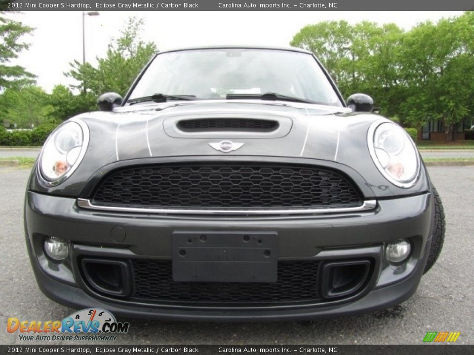 2012 Mini Cooper S Hardtop Eclipse Gray Metallic / Carbon Black Photo #4