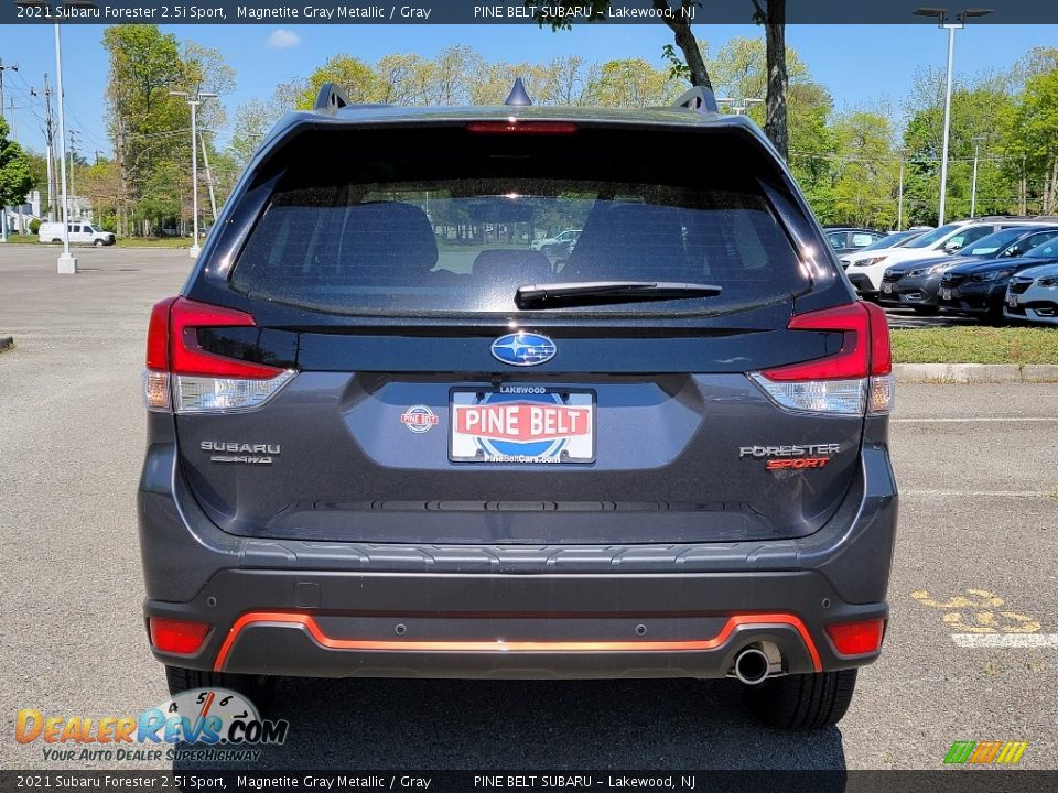 2021 Subaru Forester 2.5i Sport Magnetite Gray Metallic / Gray Photo #7