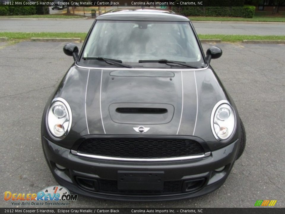 2012 Mini Cooper S Hardtop Eclipse Gray Metallic / Carbon Black Photo #5