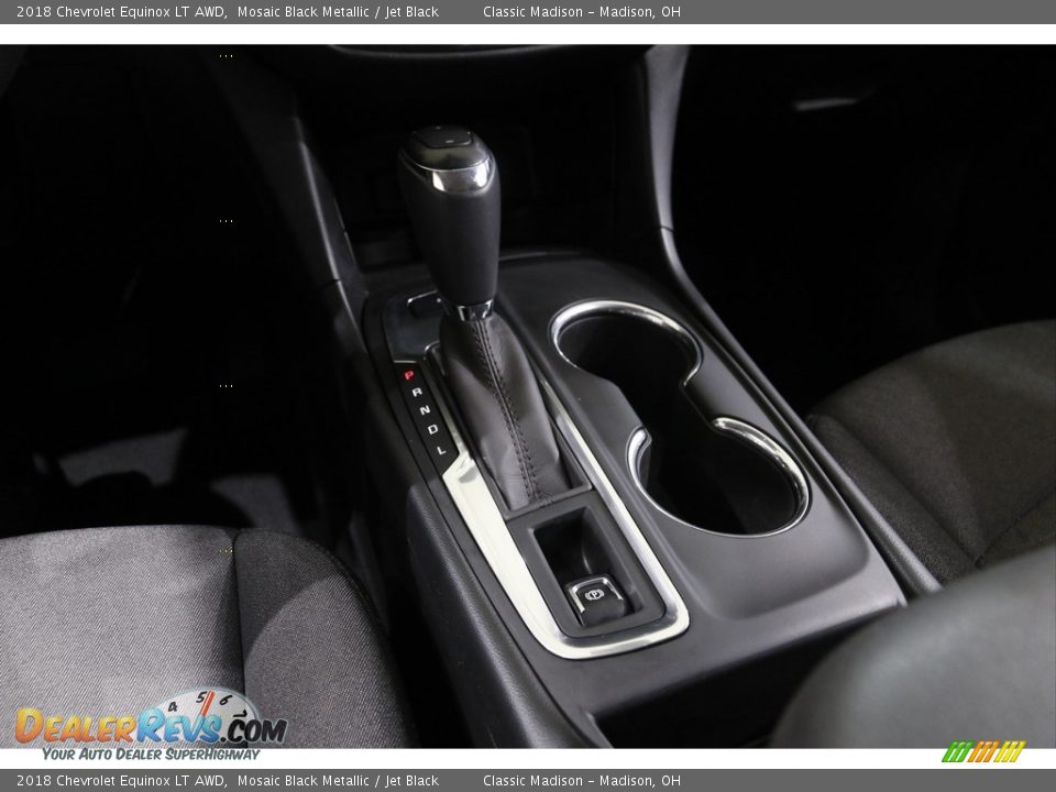 2018 Chevrolet Equinox LT AWD Mosaic Black Metallic / Jet Black Photo #12