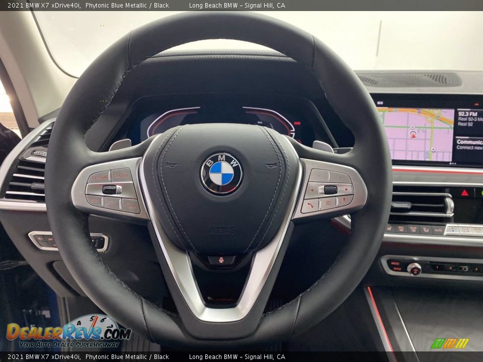 2021 BMW X7 xDrive40i Steering Wheel Photo #14