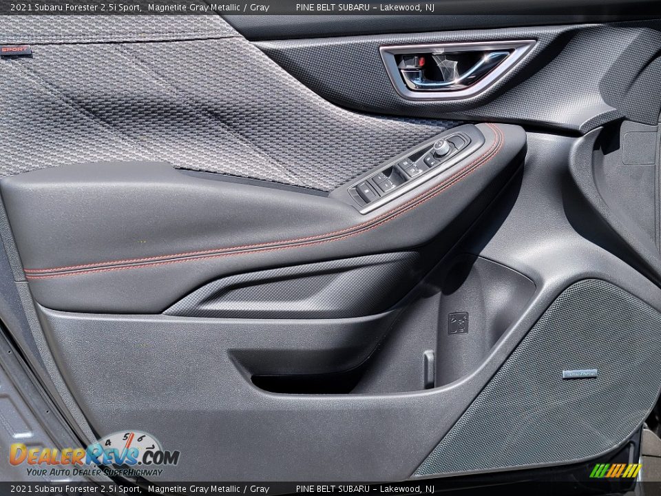 2021 Subaru Forester 2.5i Sport Magnetite Gray Metallic / Gray Photo #12