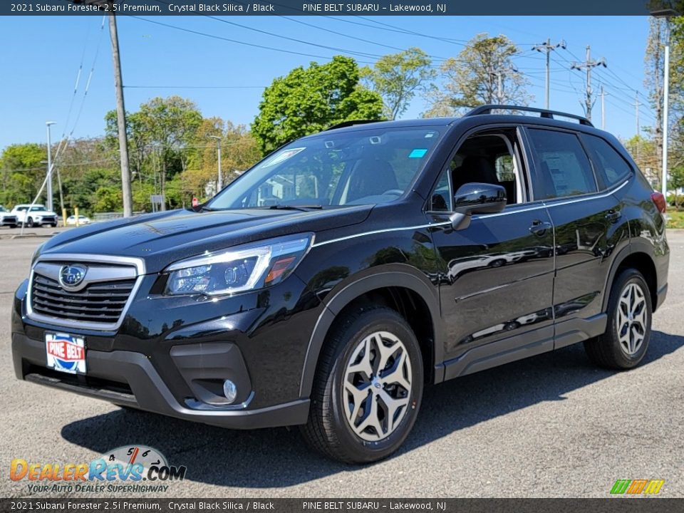 2021 Subaru Forester 2.5i Premium Crystal Black Silica / Black Photo #1