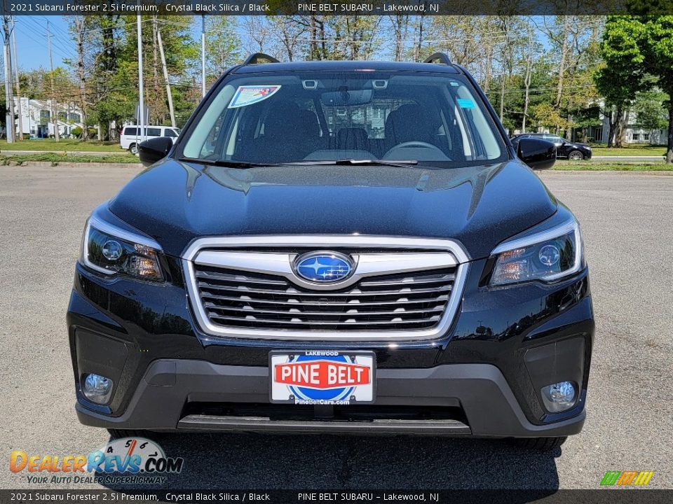 2021 Subaru Forester 2.5i Premium Crystal Black Silica / Black Photo #3
