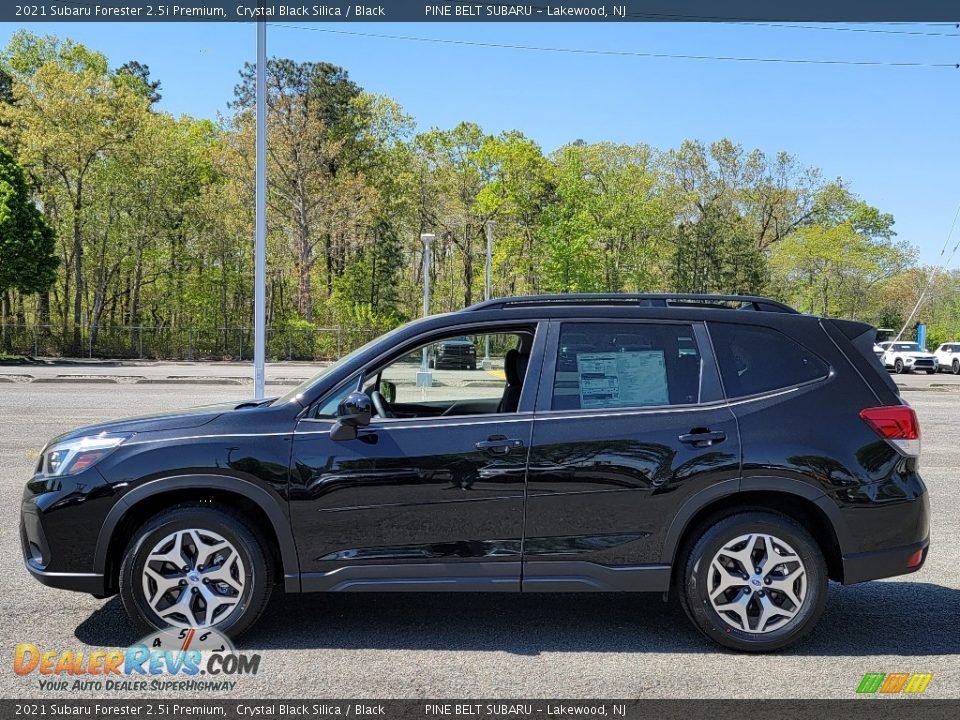 Crystal Black Silica 2021 Subaru Forester 2.5i Premium Photo #4