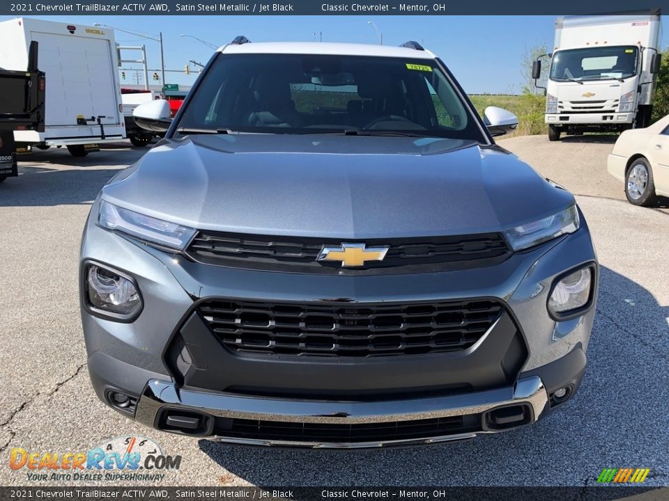 2021 Chevrolet Trailblazer ACTIV AWD Satin Steel Metallic / Jet Black Photo #2