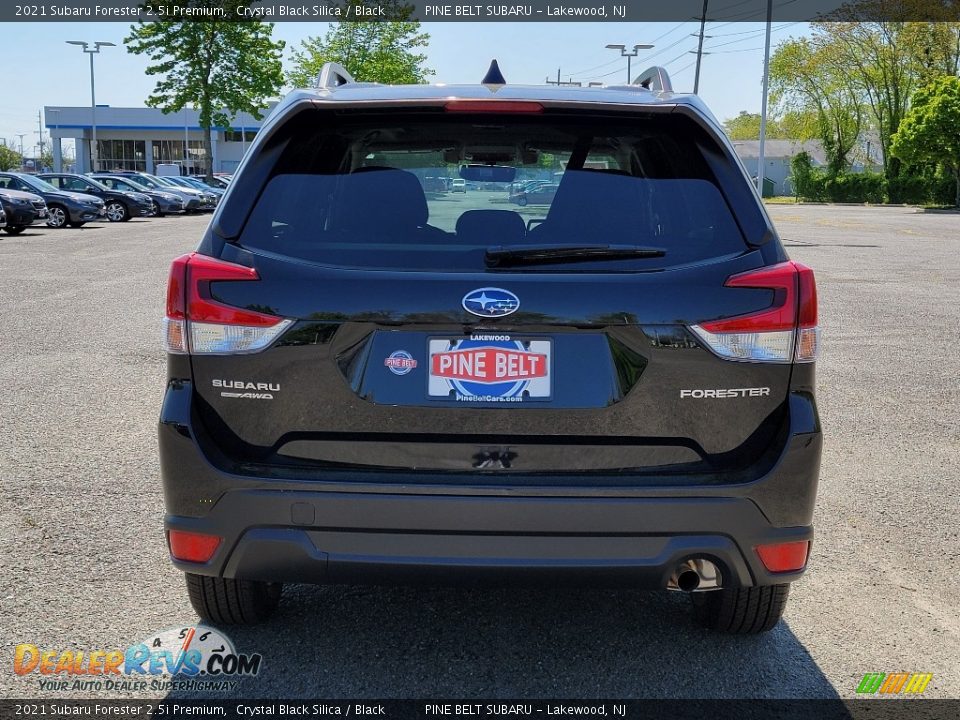 2021 Subaru Forester 2.5i Premium Crystal Black Silica / Black Photo #7