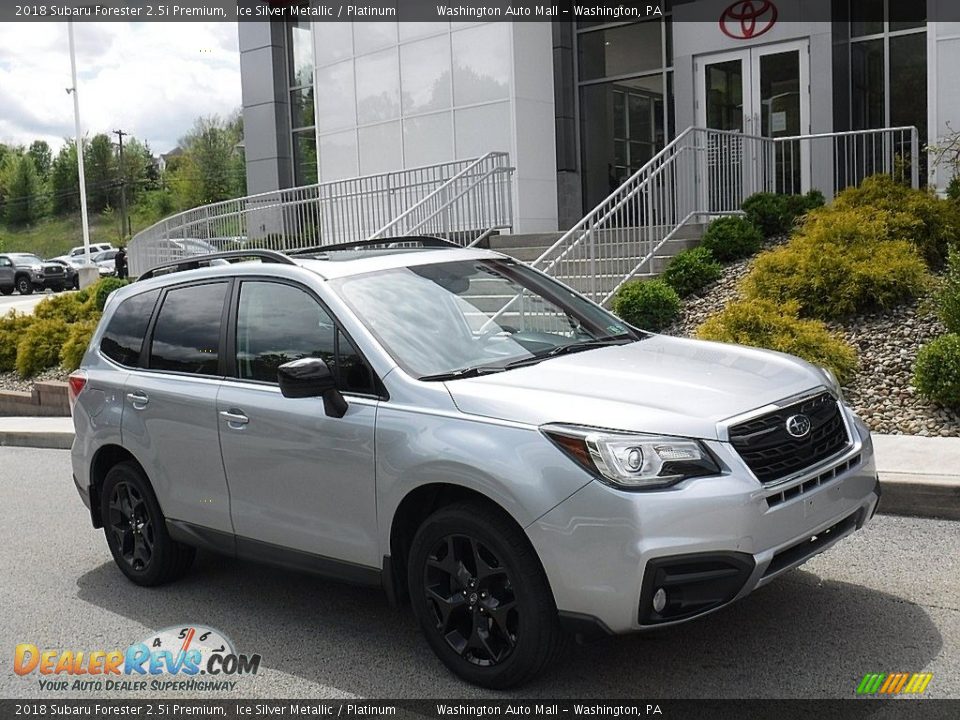 2018 Subaru Forester 2.5i Premium Ice Silver Metallic / Platinum Photo #1