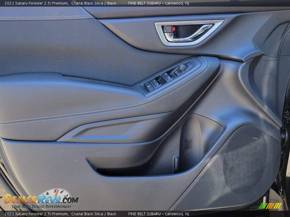 2021 Subaru Forester 2.5i Premium Crystal Black Silica / Black Photo #12