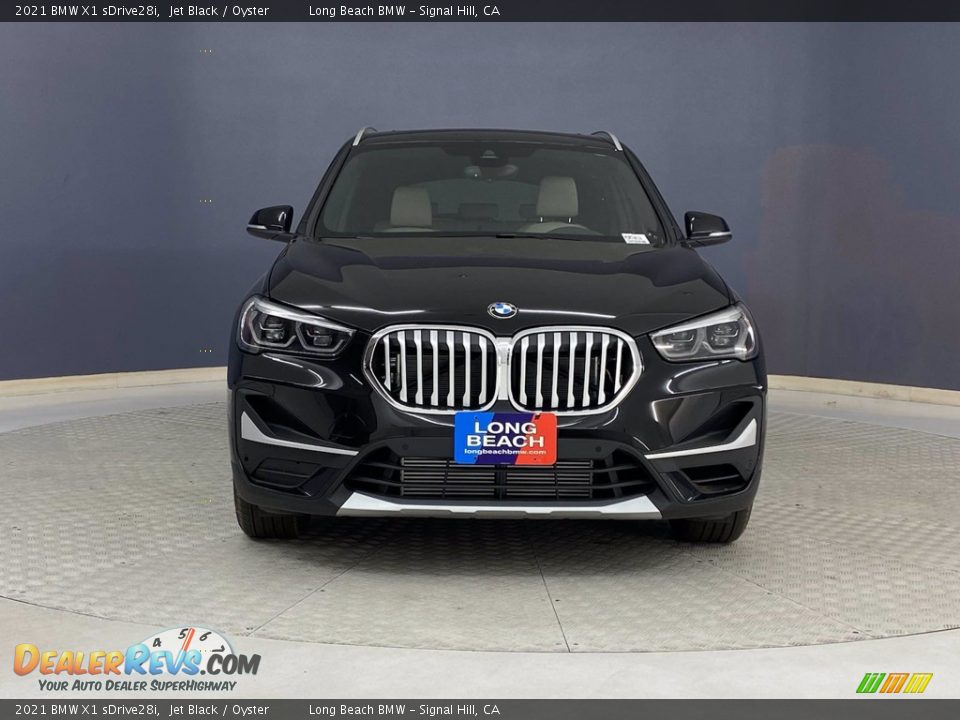 2021 BMW X1 sDrive28i Jet Black / Oyster Photo #2