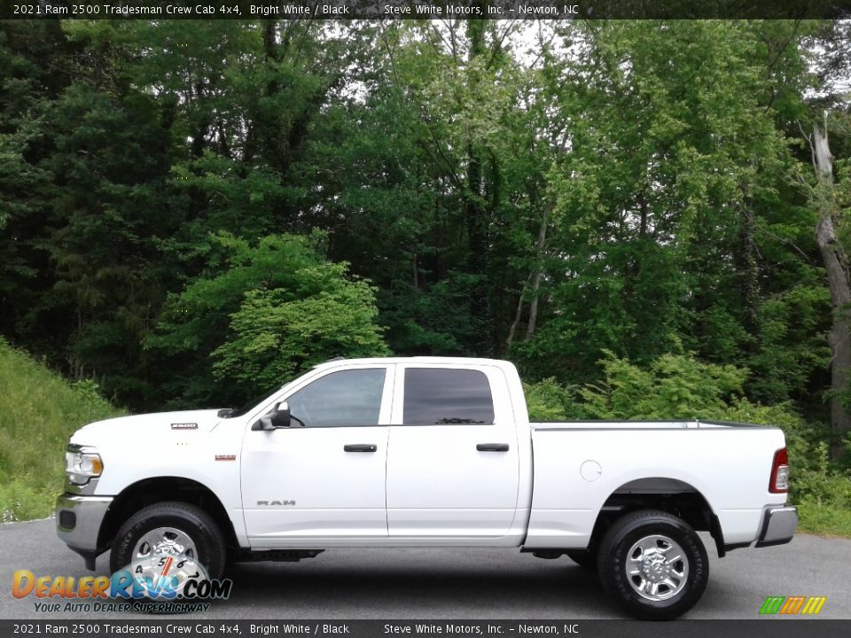 2021 Ram 2500 Tradesman Crew Cab 4x4 Bright White / Black Photo #1