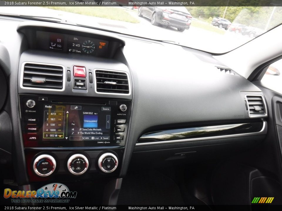 2018 Subaru Forester 2.5i Premium Ice Silver Metallic / Platinum Photo #3