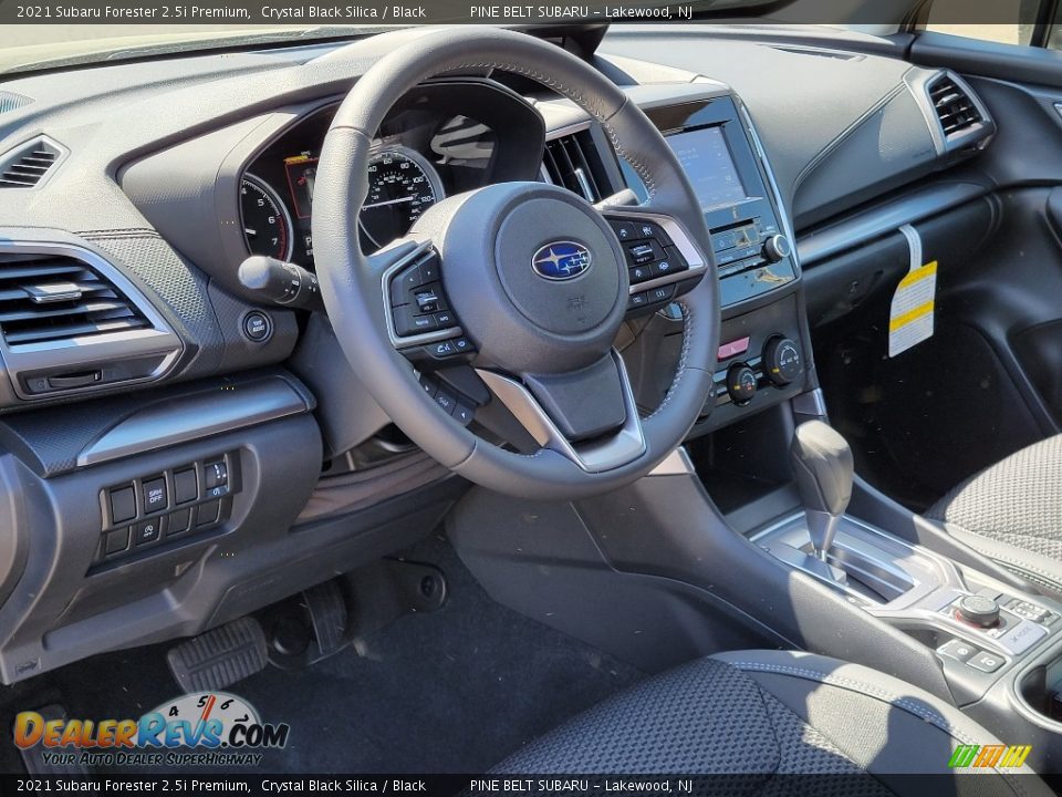 2021 Subaru Forester 2.5i Premium Crystal Black Silica / Black Photo #13