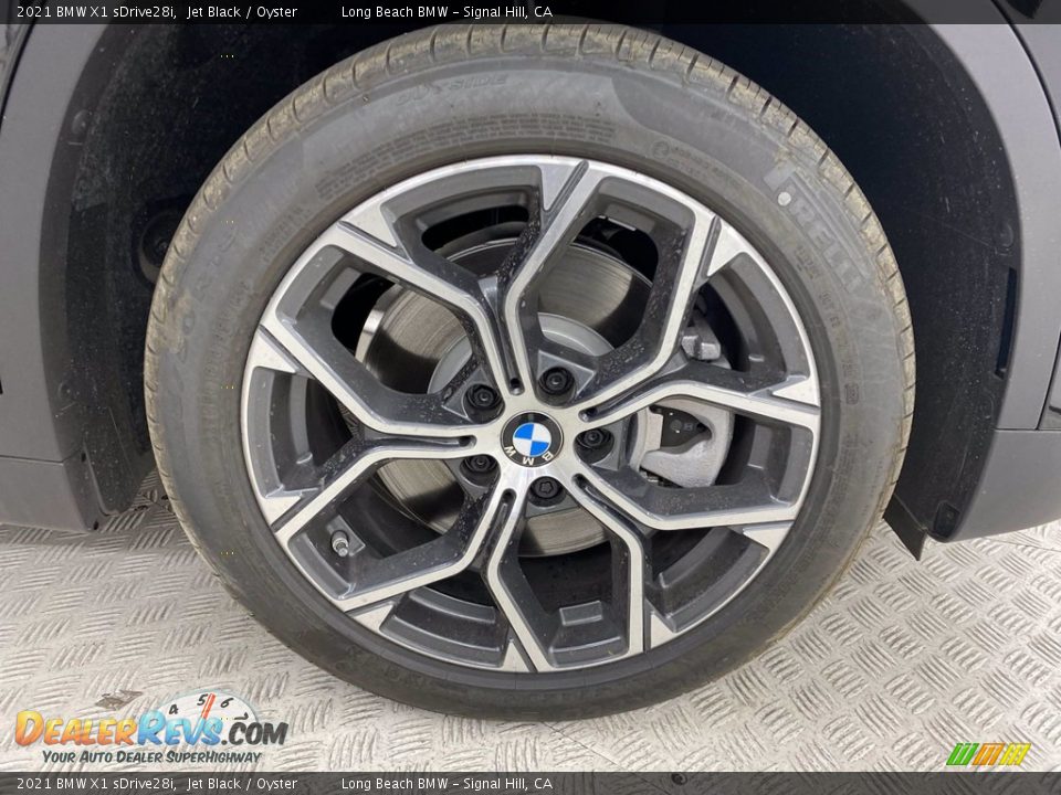 2021 BMW X1 sDrive28i Jet Black / Oyster Photo #3
