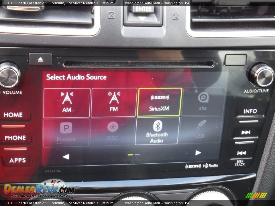 2018 Subaru Forester 2.5i Premium Ice Silver Metallic / Platinum Photo #4
