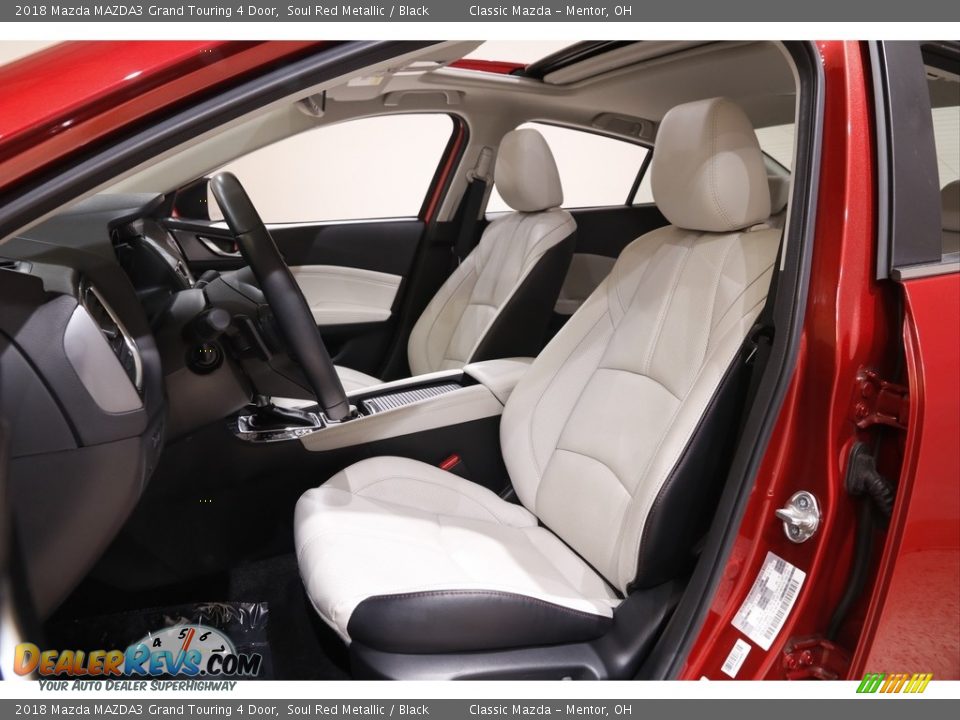 2018 Mazda MAZDA3 Grand Touring 4 Door Soul Red Metallic / Black Photo #5