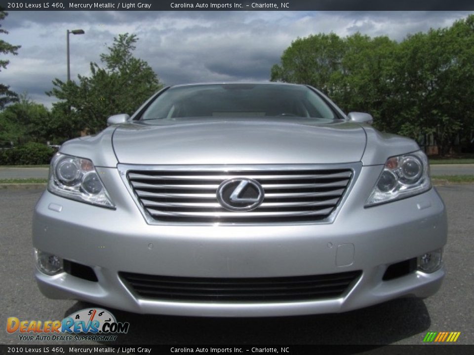 2010 Lexus LS 460 Mercury Metallic / Light Gray Photo #4