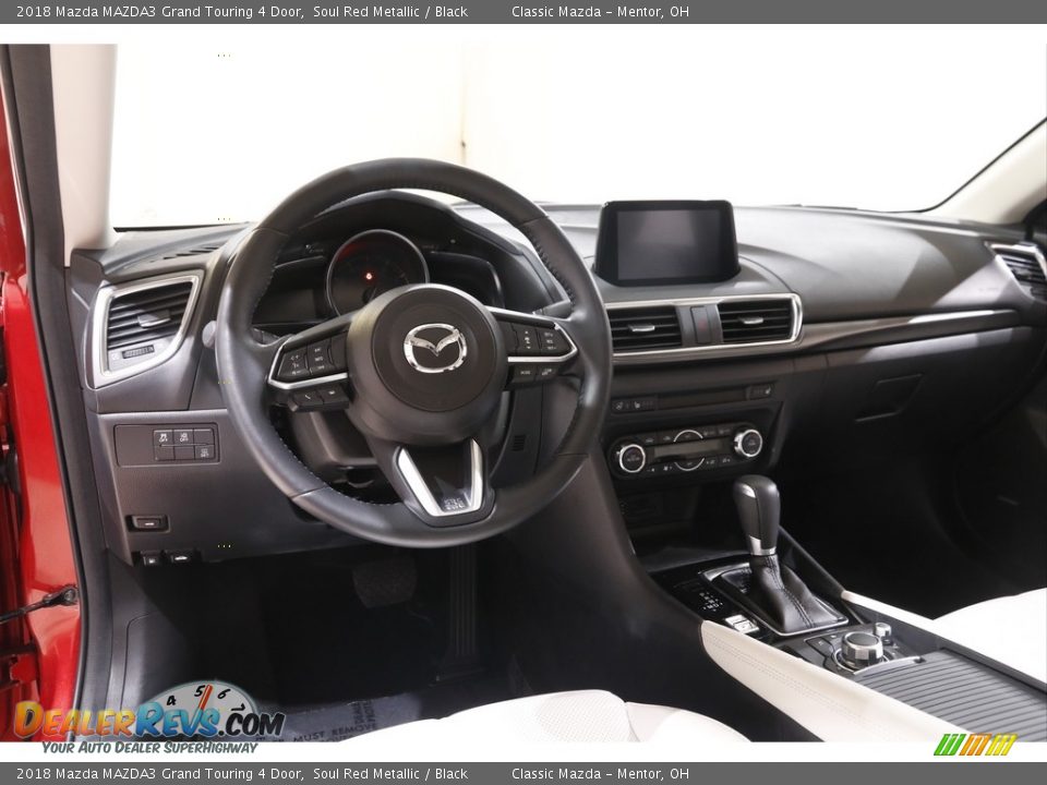 2018 Mazda MAZDA3 Grand Touring 4 Door Soul Red Metallic / Black Photo #6