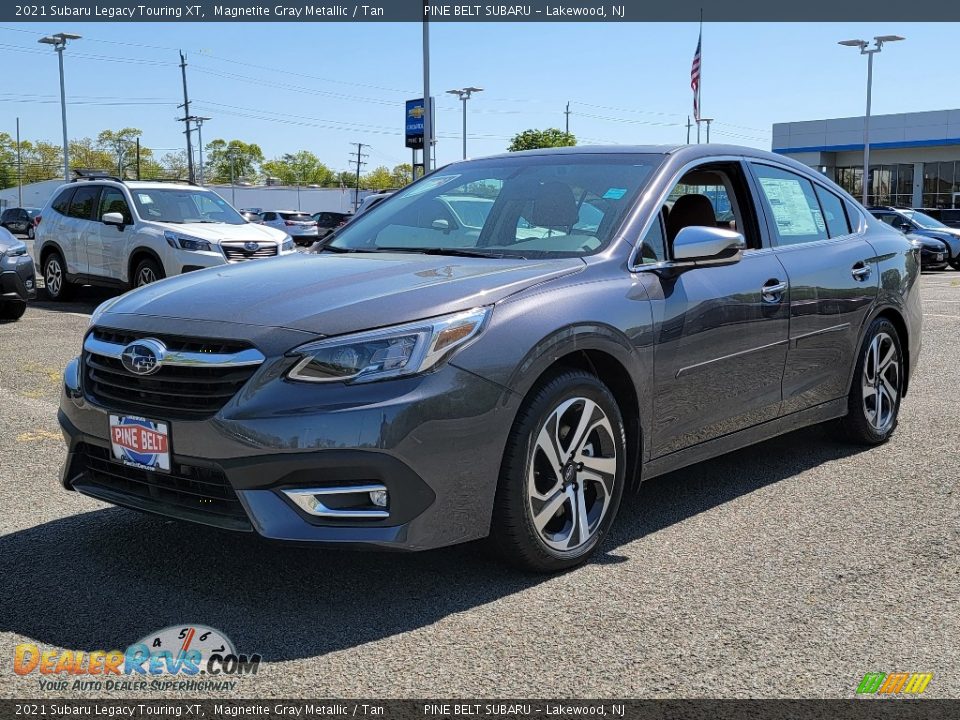 2021 Subaru Legacy Touring XT Magnetite Gray Metallic / Tan Photo #1