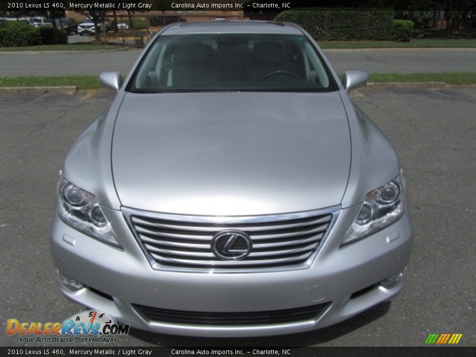 2010 Lexus LS 460 Mercury Metallic / Light Gray Photo #5