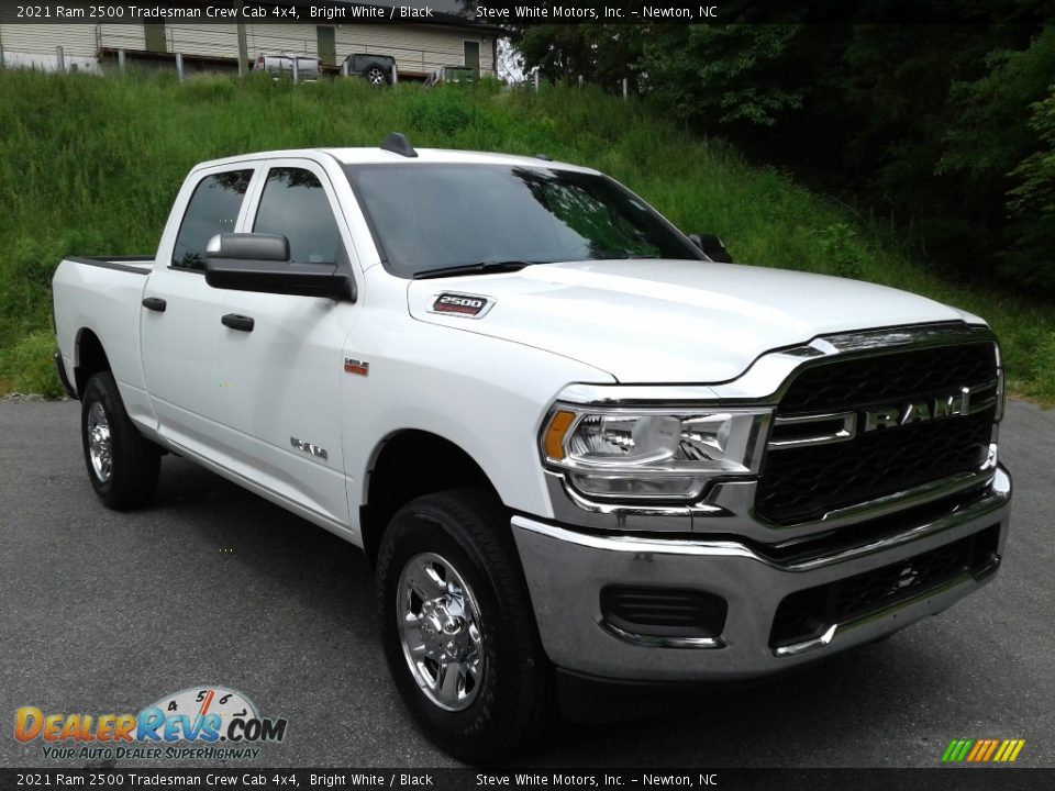 2021 Ram 2500 Tradesman Crew Cab 4x4 Bright White / Black Photo #4