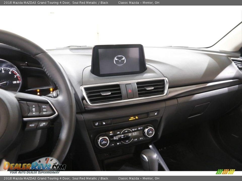 2018 Mazda MAZDA3 Grand Touring 4 Door Soul Red Metallic / Black Photo #9