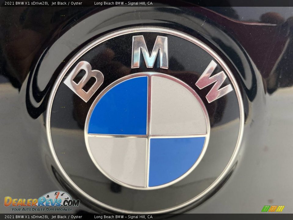 2021 BMW X1 sDrive28i Jet Black / Oyster Photo #7