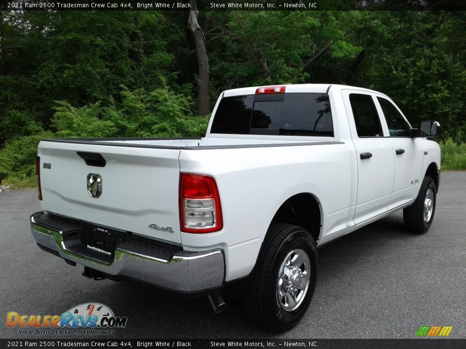 2021 Ram 2500 Tradesman Crew Cab 4x4 Bright White / Black Photo #6