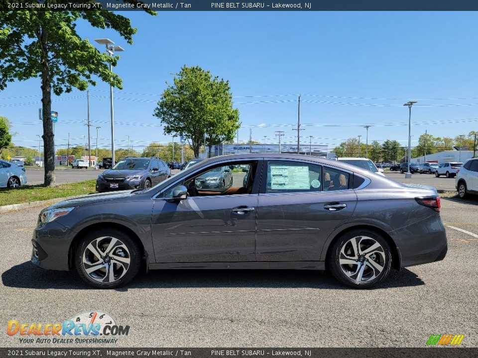 2021 Subaru Legacy Touring XT Magnetite Gray Metallic / Tan Photo #4