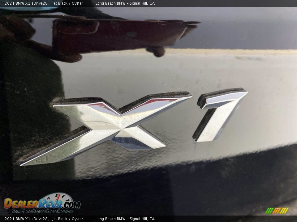 2021 BMW X1 sDrive28i Jet Black / Oyster Photo #8